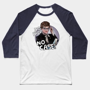 Jessica Fletcher Murder She Wrote No face, No Case Baseball T-Shirt